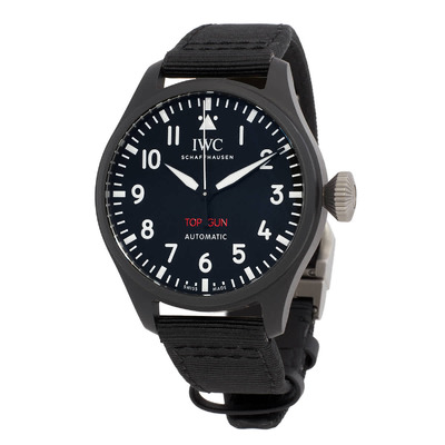 IWC Big Pilots 43 Top Gun Mens Automatic Watch IW329801 (black, arb2307)