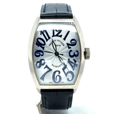 Franck Muller Sunset Silver Dial Ladies Watch 5850 SC SUNSET (black, arb20753)
