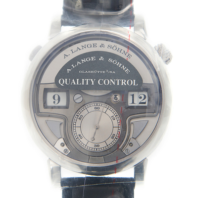 A Lange Sohne Zeitwerk Minute Repeater Platinum Mens Watch 147.025 A. Lange & Sohne (black, arb21757)