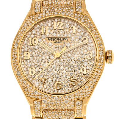 Patek Philippe 7300-1450R-001 Ladies Automatic Watch, Rose Gold Bracelet (arb5495)