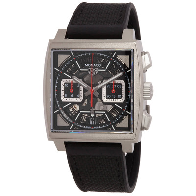 Tag Heuer Monaco Chronograph Automatic Black Dial Mens Watch CBL2183.FT623 CBL2183.FT6236 (black, arb7382)