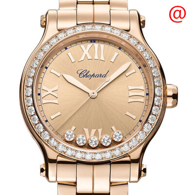 Chopard Happy Sport Chronometer Diamond Automatic Watch - Model 275378-5009 (arb1946)