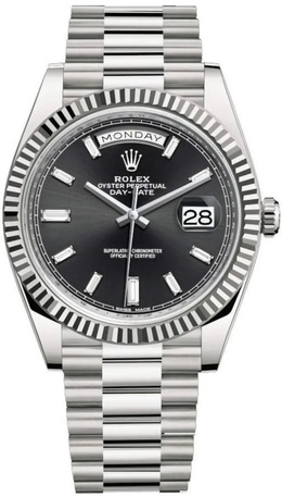 Rolex - ساعة Day-Date 40 - 228239BKDP