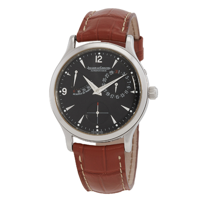 Pre-owned Jaeger-LeCoultre 140.8.93.S Automatic Black Dial Watch (black, arb25239)