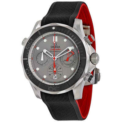 Omega Seamaster Diver 300 ETNZ Chronograph Automatic Mens Watch with Article Number: 212.92.44.50.99.001 (black, arb4095)