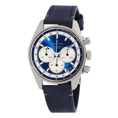 Zenith Chronomaster Original Mens Watch, Calibre El Primero 3600 Automatic Movement, Blue Dial 03.3200.3600/51.C902 (blue, arb8194)