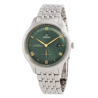 Omega De Ville Prestige Automatic Chronometer Green Dial Mens Watch 434104120101 434.10.41.20.10.001 (arb3221)