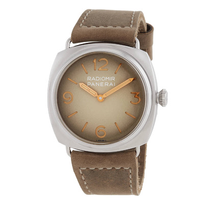 Panerai Radiomir Tre Giorni Hand Wind Mens Watch PAM01350 (beige, arb6336)