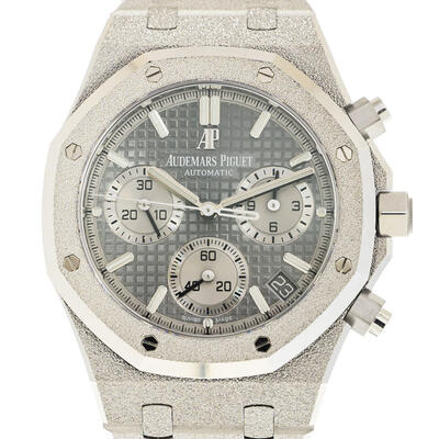Pre-owned Audemars Piguet Royal Oak Chronograph Automatic Grey Dial Mens Watch 26239BC.GG.1224BC.01 (arb20215)