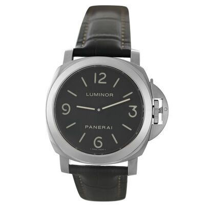 PAM00112 Panerai Luminor Base Mens Watch Black Dial (black, arb3816)