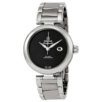 Omega De Ville Ladymatic Ladies Watch Model No: 425.30.34.20.01.001 (black, arb4873)