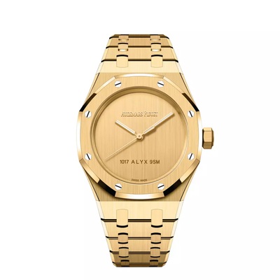Audemars Piguet Royal Oak Automatic Gold Dial Unisex Watch 15550BA.OO.1356BA.02 (arb806)