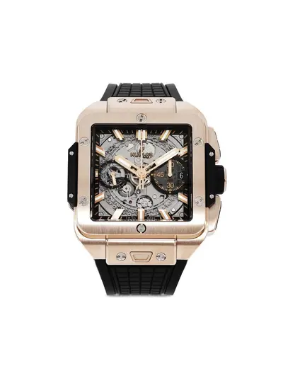 Hublot Square Bang Unico King Gold 42mm [19390026] (arb16079)