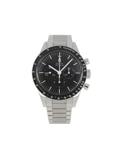 Omega Speedmaster 2021 Pre-Owned (Ref. 22041757) - Black Baton Dial, Stainless Steel (arb153)