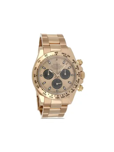Rolex Pre-Owned Daytona Cosmograph Ref. 2016, Black Rose Gold, 40mm 22903848 (arb166)