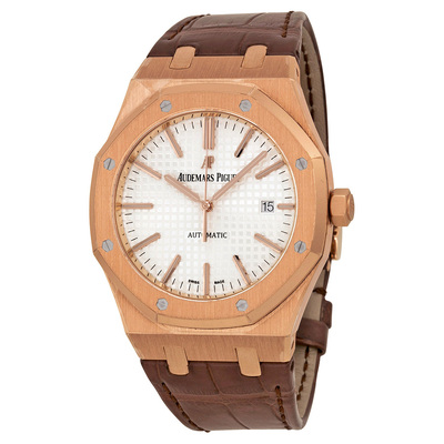 Pre-owned Audemars Piguet Automatic Mens Watch 15400or.oo.d088cr.01 (brown, arb20859)