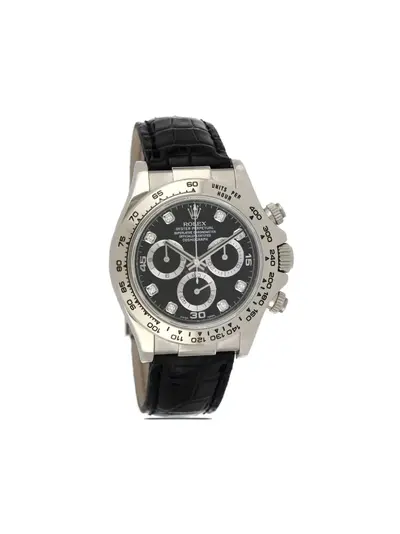 Rolex 2008 Daytona - Black Diamond Dial, White Gold, Ref. 22972901 (arb74)