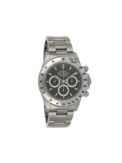 1992 Pre-Owned Rolex Daytona Stainless Steel 40mm Automatic Chronograph 22973788 (arb172)