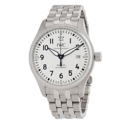 IWC Pilots Mark XX Automatic White Dial Mens Watch IW328208 (black, arb3119)