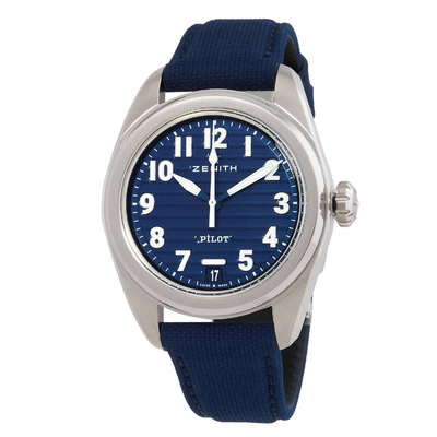 Zenith Pilot Automatic Blue Dial Mens Watch 03.4000.3620/51.I003 (blue, arb8183)