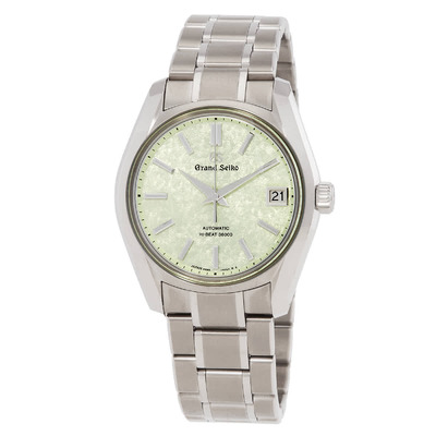 Grand Seiko Heritage 'Sakura-Wakaba' Automatic Mens Watch SBGH343G (green, arb3330)