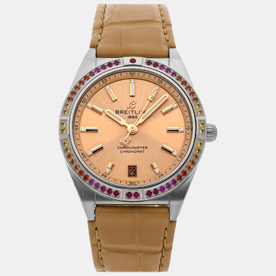 Chronomat Automatic Wristwatch 942007 Breitling (beige, arb8415)