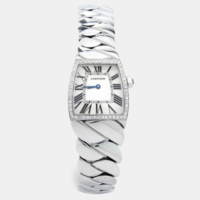 Cartier La Dona W660022I - Women's Stainless Steel Diamond Watch 955307 (arb8355)