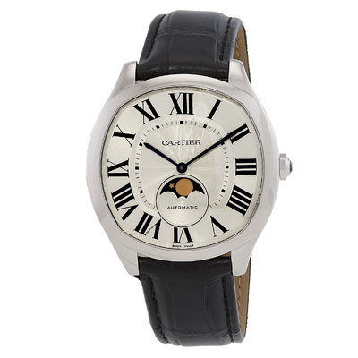Pre-owned Cartier Drive de Cartier WSNM0008 Automatic Mens Watch (black, arb3722)