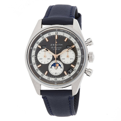 Zenith Chronomaster Original Triple Calendar Mens Watch, Article Number 03.3400.3610/39.c910 (blue, arb8270)