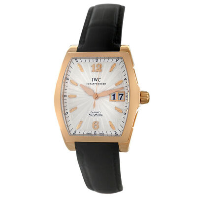 Pre-owned IWC Da Vinci Automatic Silver Dial Mens Watch IW452302 (black, arb5240)