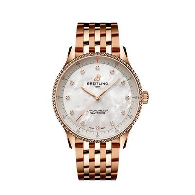 Breitling Navitimer Quartz Diamond Mens Watch R77320E61A1R1 (arb1149)