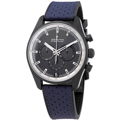 Zenith Chronomaster El Primero 24.2040.400/27.R796 Mens Grey Dial Automatic Chronograph (black, arb8216)
