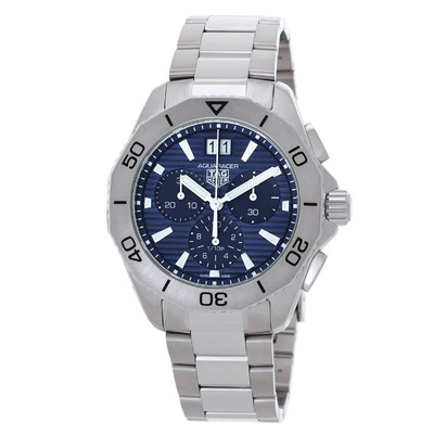 Tag Heuer Mens Chrono Quartz Blue Dial CBP1113.BA0627 (blue, arb5056)