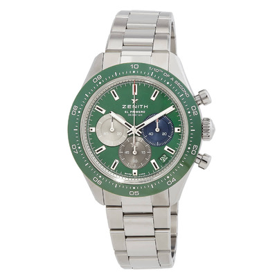 Zenith Chronomaster Sport Automatic Green Dial Mens Watch Ref:03.3119.3600/56.M3100 (green, arb8188)