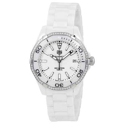 Tag Heuer Aquaracer White Dial Ladies Watch WAY1396.BH0717 (blue, arb13483)