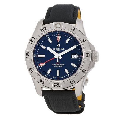 Breitling Avenger A32320102B1X1 Black Dial Automatic Watch - GMT Functions A32320101B1X1 (black, arb1034)