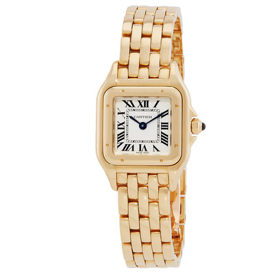 Cartier Panthere Small Quartz Silver Dial Ladies Watch, Article WGPN0038 (arb2578)