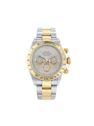 Rolex Pre-Owned Daytona Cosmograph '28 40mm Yellow Gold Baton Dial Ref: 20657689 (arb183)