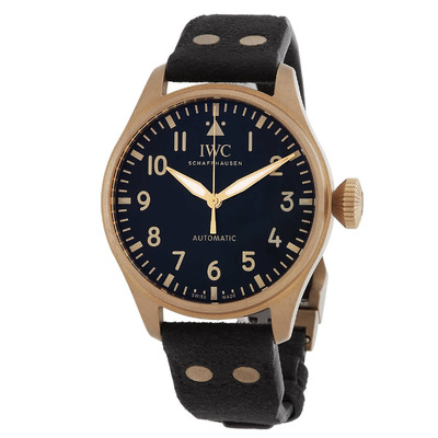IWC Big Pilots Mr Porter Edition Mens Automatic Watch IW329703 - Bronze Case, Black Dial (black, arb2306)