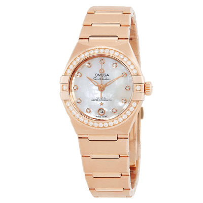 Omega Constellation 131.55.29.20.55.001 - Automatic Chronometer Diamond Ladies Watch (arb4228)