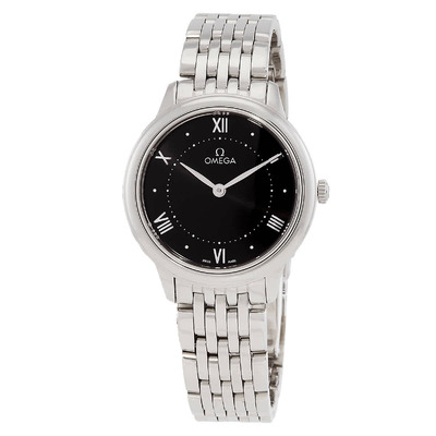 Omega De Ville Ladies Quartz Watch - Model No. 434.10.30.60.01 434.10.30.60.01.001 (black, arb6213)