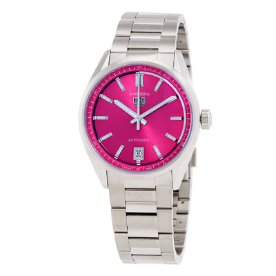 Tag Heuer Carrera GMT Automatic Pink Dial Watch WBN2313.BA0001 (pink, arb7650)