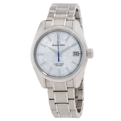 Grand Seiko Heritage Automatic Mens Watch 'Mt. Iwate' SLGH013G (blue, arb7022)