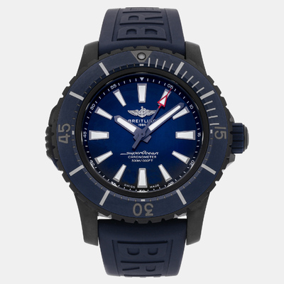 Breitling Blue Automatic Men's Wristwatch, Superocean 48mm 959537 (blue, arb8452)