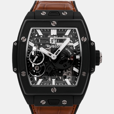 Hublot Skeleton Ceramic Big Bang Ref. 614.CI.1170.RX Manual Winding Men's Watch 964354 (arb8450)