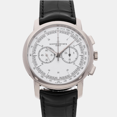 Vacheron Constantin Patrimony Silver 18k White Gold Manual Winding Men's Watch Article No. 971310 (arb8446)