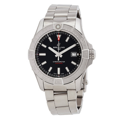 Avenger 42 Breitling Automatic Mens Watch Black Dial A17328101B1A1 (black, arb16293)