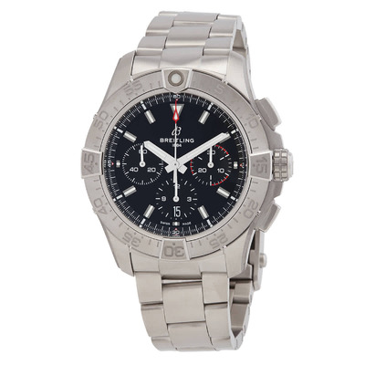 AB0147101B1A1 Breitling Avenger B01 44mm Chronograph Automatic Black Dial Watch (black, arb1091)
