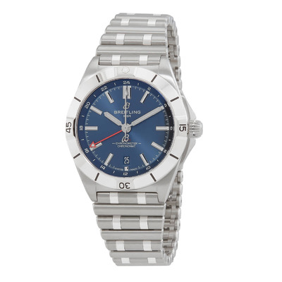Breitling Chronomat Mens Watch A32398101C1A1 Blue Dial Automatic Movement (blue, arb1044)