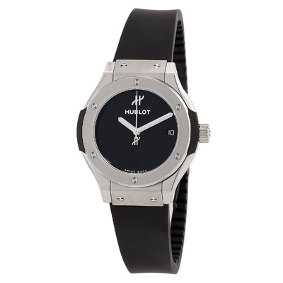 Hublot Classic Fusion Quartz Black Dial Ladies Watch (Model: 581.NX.1270.RX.MDM) (black, arb1872)
